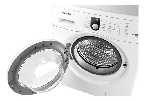 Imagen 7 de 7 de Lavarropas automático Samsung WW70M0NH blanco 7kg 220 V
