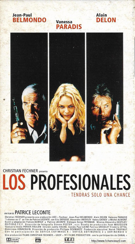 Los Profesionales Vhs Original Nuevo Jean-paul Belmondo