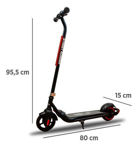 Monopatín Scooter Eléctrico 15km/h A Batería