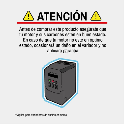 Variador Frec 240vca 3 Fases Ent 3hp Con Filtro Ode3f-20-3hp