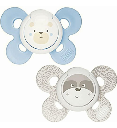 Chicco Chupón Physio Comfort, 0 A 6 Meses, Color Azul