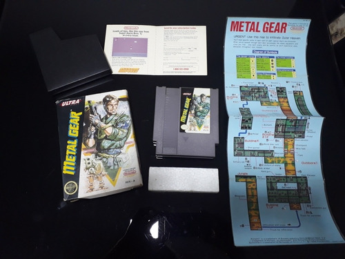 Metal Gear - Nintendo Nes + Caja Original + Mapas 