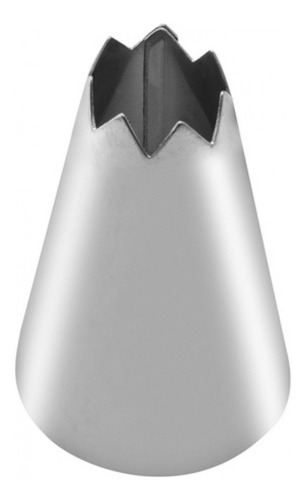 Bico Para Confeitaria Crespo N4 Especial Aberto Inox