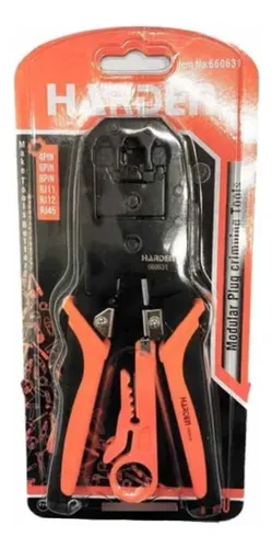 comprar Crimpeadora + Pelacable Alicate Rj45 Rj12 R11 \u002F Harden