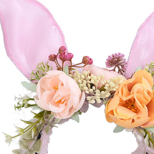 Diadema Con Orejas De Conejo, Tocado Para Fiesta,