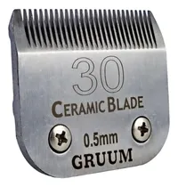 Comprar Lâmina de Tosa 30 0,5mm Gruum compatível com Máquina de Tosa Andis AGC2 Oster A6 Wahl KM10 KM5 KM2 Romeo Propetz Pluma Precisionedge ARC2 - Pente adaptador Snap Lamina Andis 30 Lamina 30 Andis