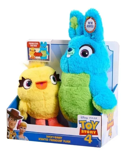 Veilleuse peluche Disney Toy Story 4 - GoGlow Ducky et Bunny - 26 cm