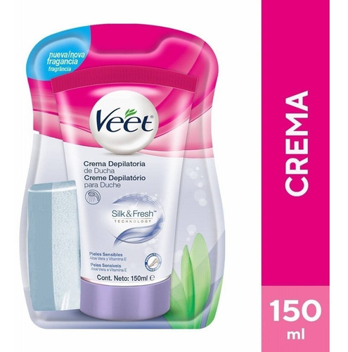 Veet ·crema Depilatoria Corporal Para La Ducha Piel Sensible