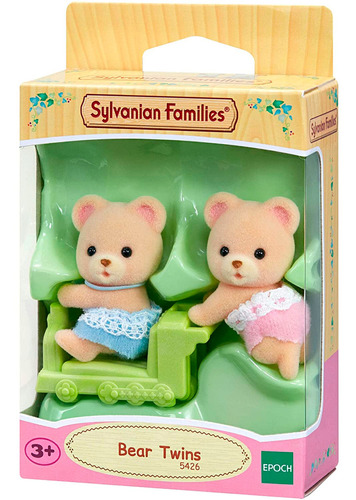 Sylvanian Families Gemelos Oso Pardo Osito Niño Juguete Ax ®