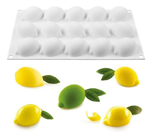 Moldes De Silicona For Mousse Y Chocolate Con Limón For Uso