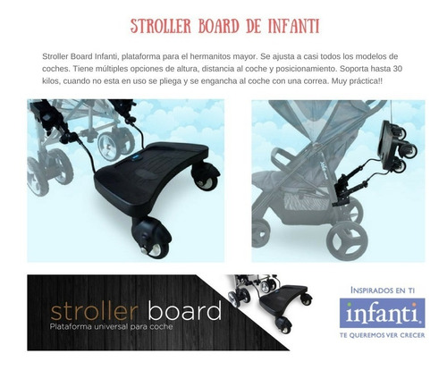 stroller board infanti