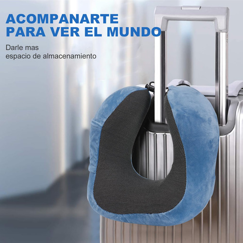 Almohada De Viaje, Almohada De Cuello Viscoelástica De