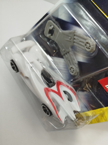 Hot Wheels Speed Racer Mach 6 Con Sierras Blanco