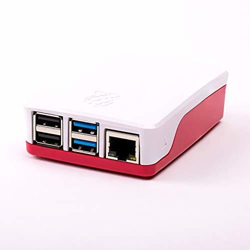 Funda Oficial Raspberry Pi 4 Rojoblanco