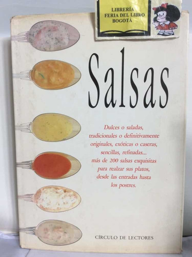 Salsas - Círculo De Lectores - 1987 - Cocina - Recetas