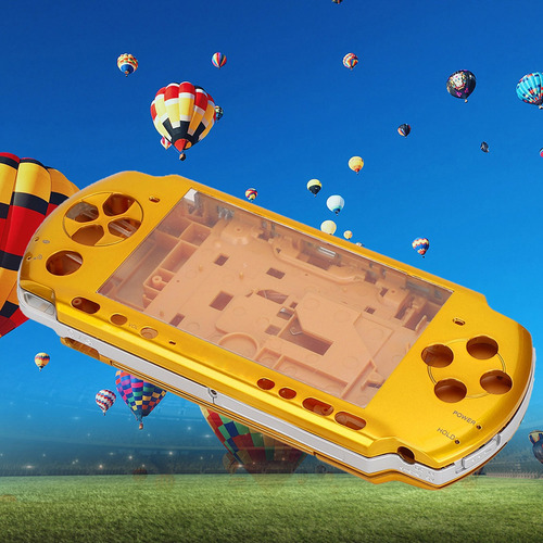 Caso Do Console De Jogo Psp3000 Com Chave De Fenda Shell De Habitação Completa Do Compacto Wearable