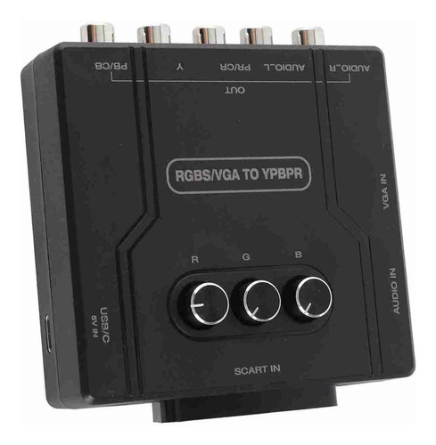 Componente Conversor Rgbs Vga Scart A Ypbpr Para N64 Para