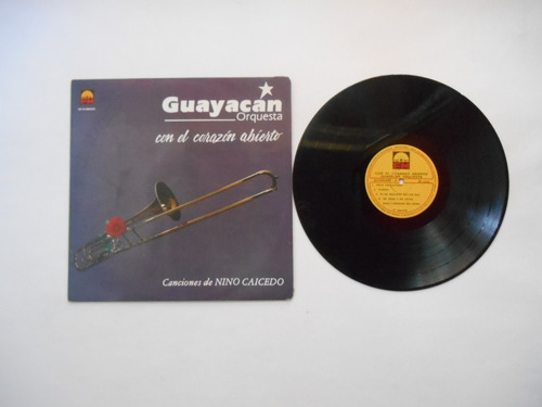 Lp Vinilo Guayacán Orquesta Con El Corazón Abierto Col 1993