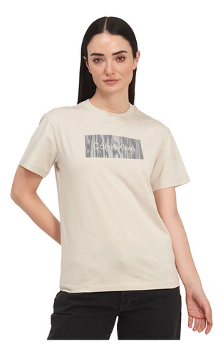 Camiseta Ck Para Mujer K20k206943