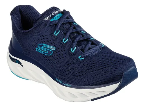 Tenis Mujer Skechers Glide Step - Azul