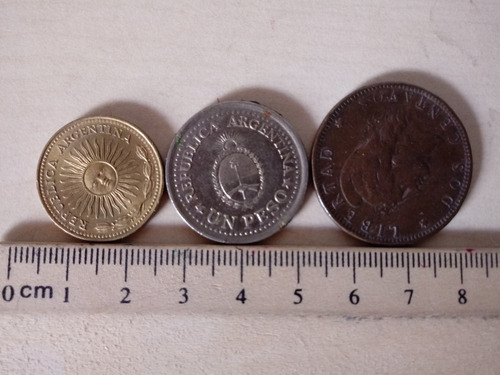 Monedas Argentinas De Peso Y Austral