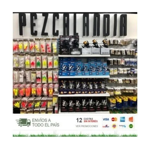 Imagen 6 de 7 de Caña Pescar Gibsons River Blue 3.20 Mts Pejerrey Tele