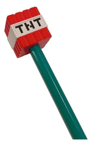 Minecraft Souvenirs Topper Lápiz X 40 Sin Lápiz