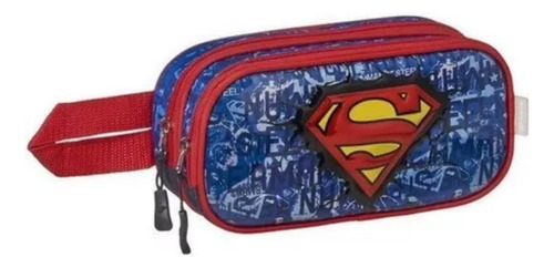 Fm Lapicera Escolar Superman Dc Sp00204pb