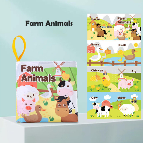 3 Set De Libros De Baño For Bebé, Diversión 3 Piezas