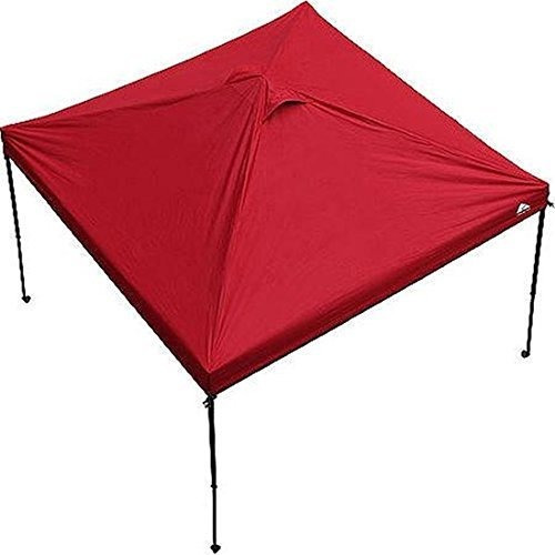 Gazebo -  Ozark Trail 10' X 10' Gazebo Canopy Top - Red Colo