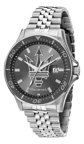 Reloj Pulsera Maserati R8853140010 Brazalete Acero Inox Plateado Plateado Plateado