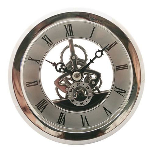 Imagem 10 de 12 de 2pcs 103mm Dial Bezel Metal Chromed Clock Assista Insert