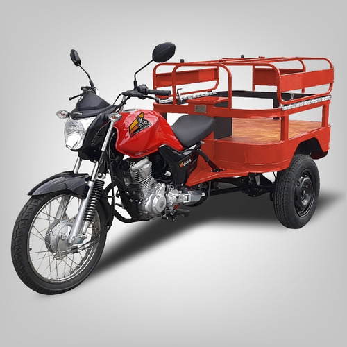 Triciclo De Carga Gás Fusco 8 - Faz 30km/l -transporta 300kg