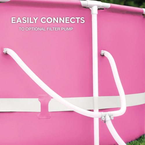 Alberca Intex Color Rosa 96 X 96 X 30 .