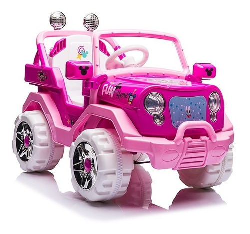 Carro De Bateria Recargable Jeep Minnie