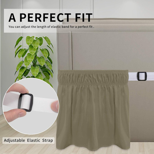 Faldón De Cama Easy-going Para Camas Gemelas O De Matrimo...