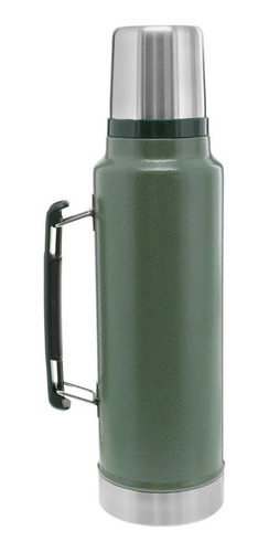 Imagen 4 de 5 de Termo Stanley Classic Legendary Bottle 1.5 QT de acero inoxidable hammertone green