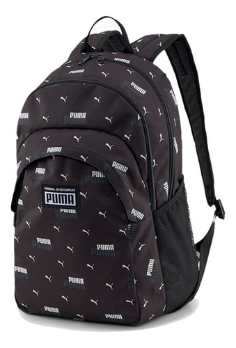 Mochila Puma Academy Black Power Logo Aop Color Negro