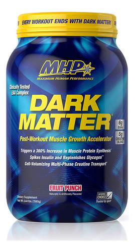 Mhp Dark Matter Post Entrenamiento, Acelerador De Recuperaci