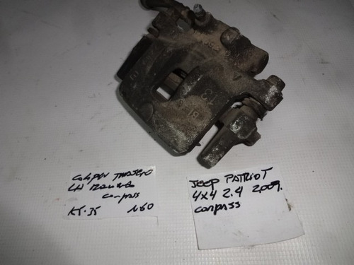 Caliper Trasero Izquierdo Lh Jeep Compass 2.4