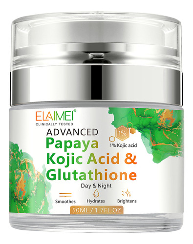 Crema De Glutatión De Papaya - Tratamiento Antiarrugas 50 Ml