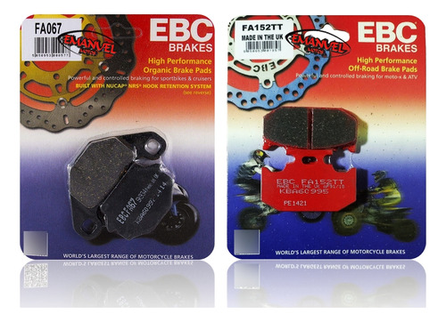 Pastillas De Freno Ebc Brakes Kawasaki Kdx 200 E 89-92