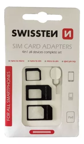 Adaptador Tarjeta SIM-MicroSim-NanoSim - PingaOculto ©️