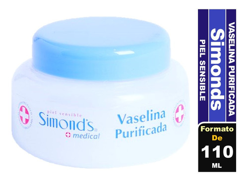 Simond's Medical Piel Sensible Vaselina Purificada Sin Aroma