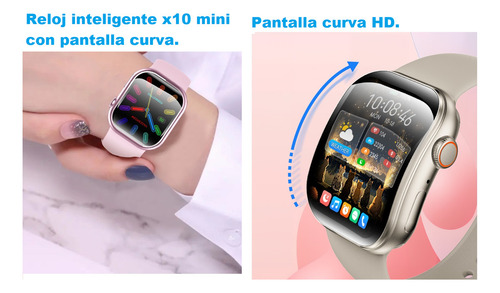 Isdewatch Series 9 Reloj Inteligente X10 Mini Negro