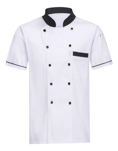 Chef Coat Jacket Hombres Mujeres Cocina Industria