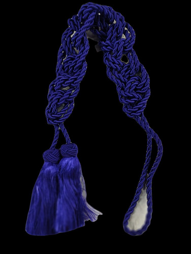 Cíngulo De Raso Violeta Oscuro Único