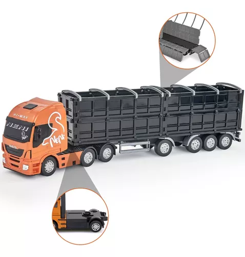 Miniatura Caminhao Iveco Graneleiro Escala 1/30 - Usual em