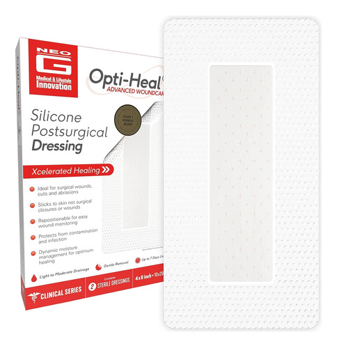 Neo G Opti -heal Silicona Assidades Cururgico Ventajes Adhes