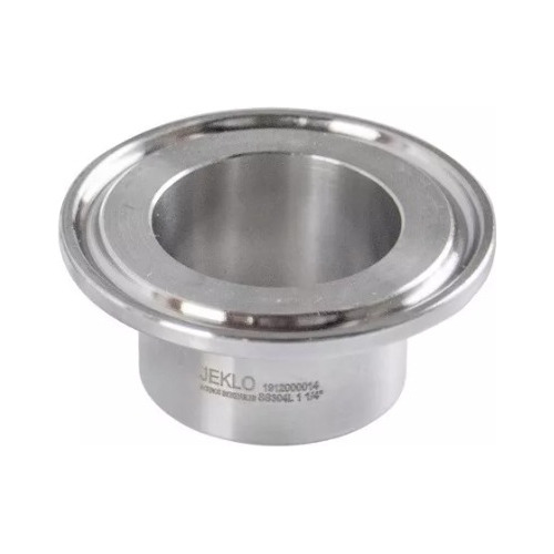 Manguito Clamp P Soldar Ø 4 Largo, 1,65mm, Aisi 304